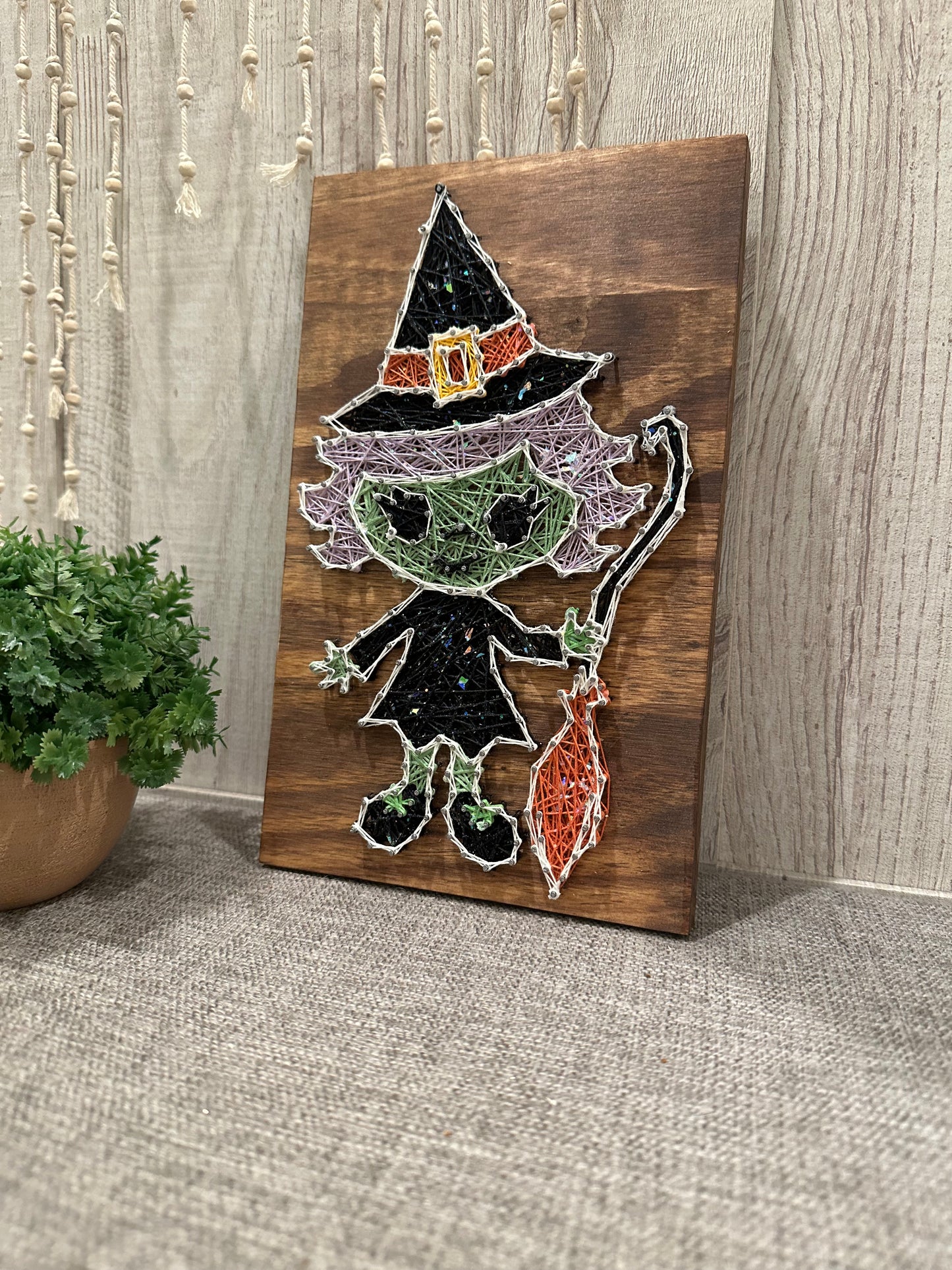 Sweet Witch string art