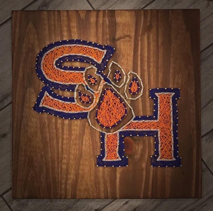 Sam Houston String Art