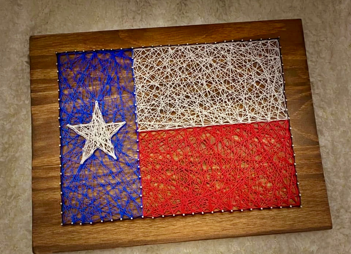 Texas String Art