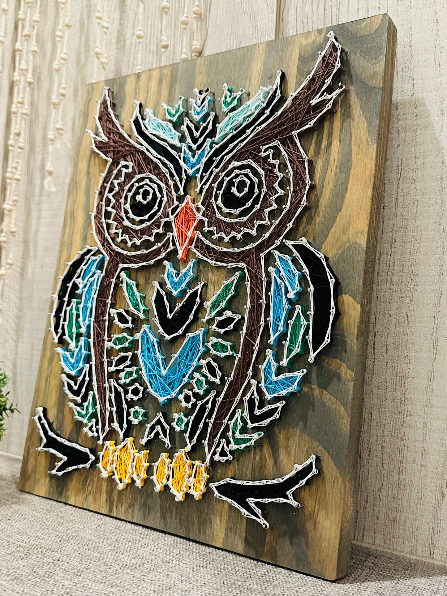 Owl String Art