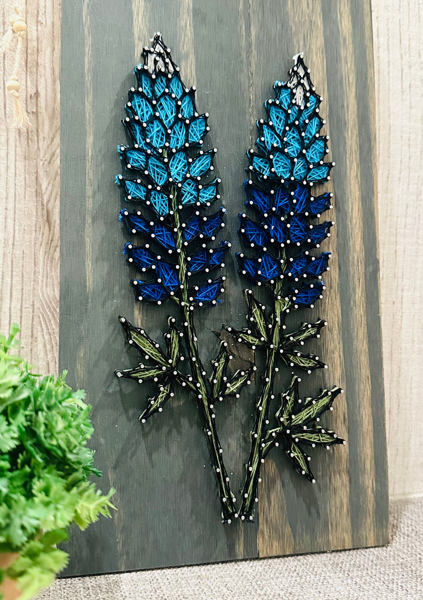 Bluebonnet String Art