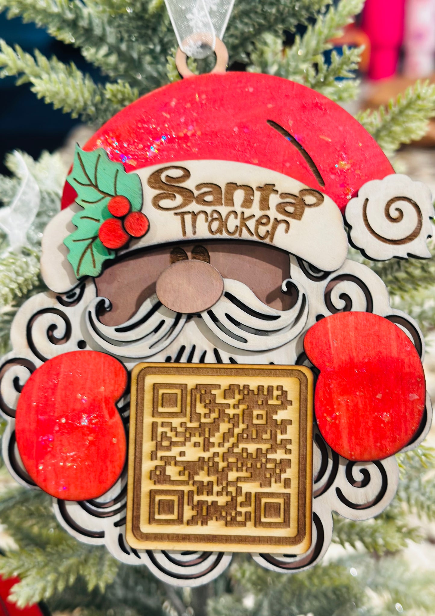 Santa Interactive Ornament