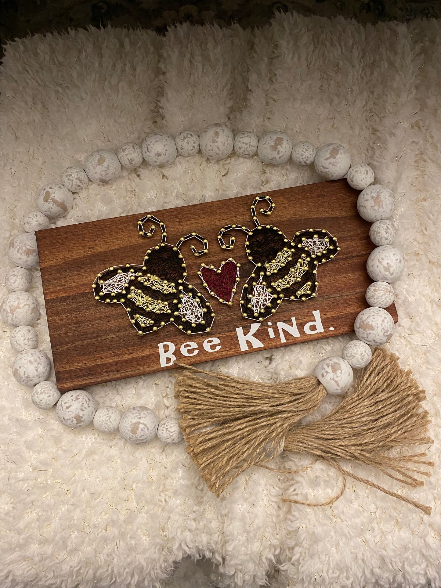 Bee Kind string art