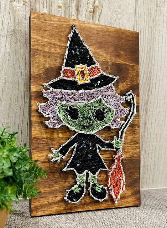 Sweet Witch string art