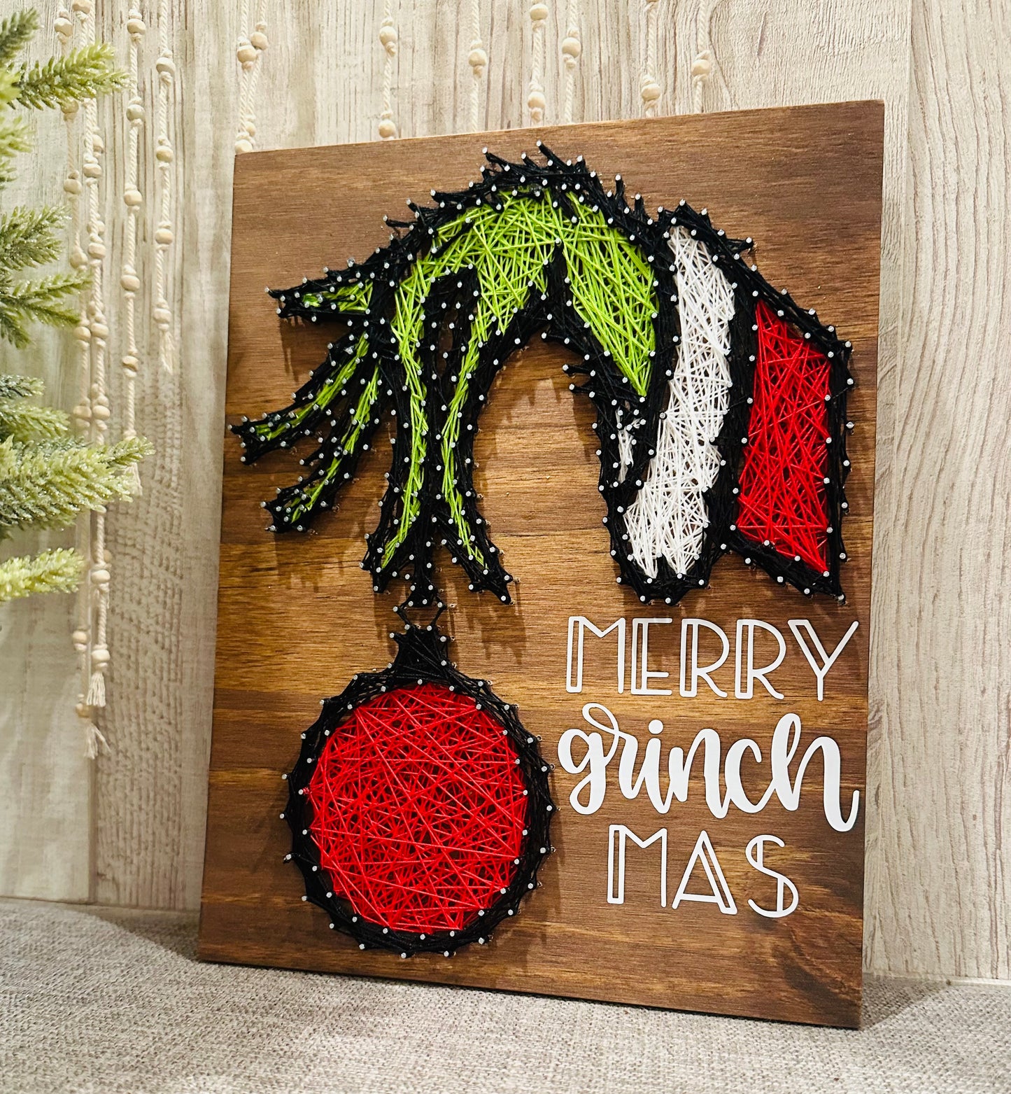 Grinch String Art