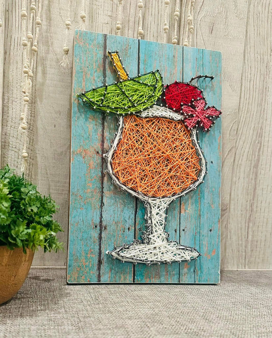 Tropical Drink string art