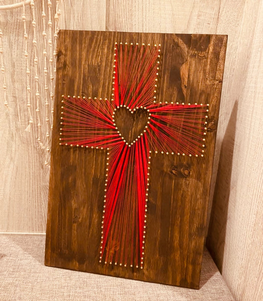 Cross String Art