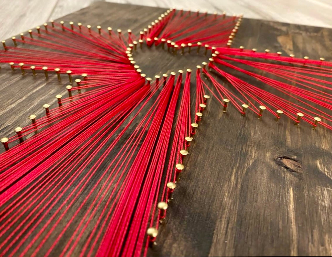 Cross String Art
