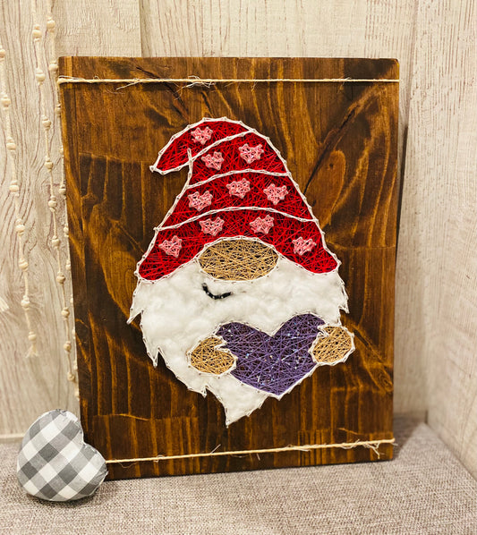 Gnome string art